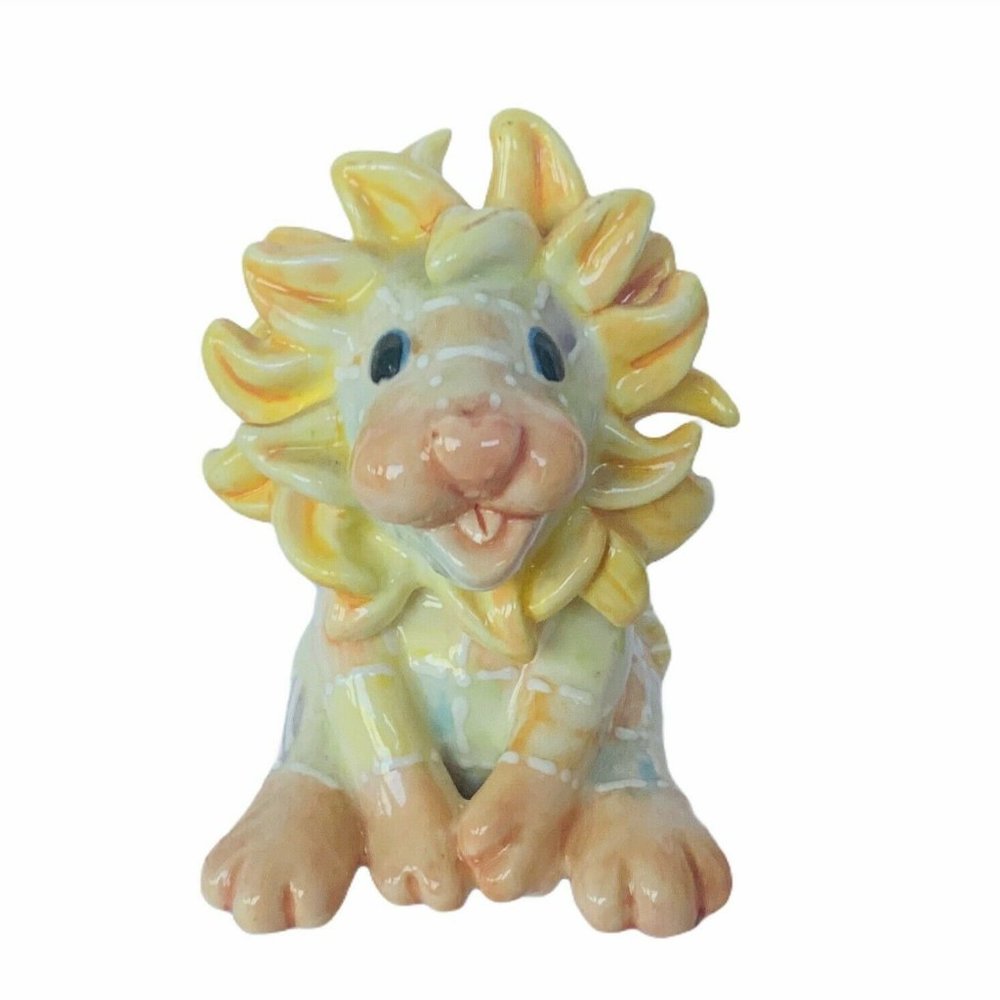 KoKo original Lion figurine Athena Boulgarides vtg